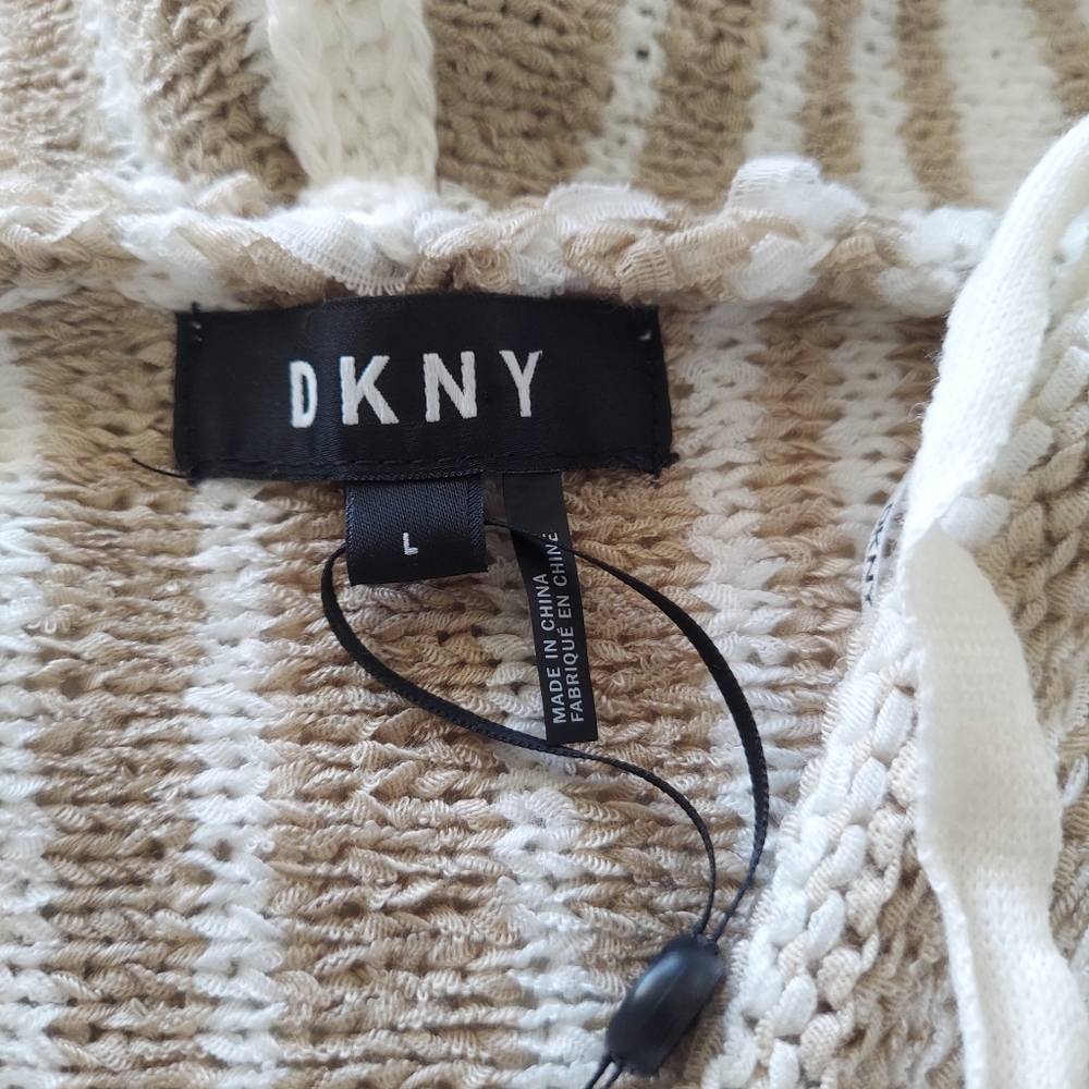 NWT DKNY Hooded Sweater - Picture 3 of 7